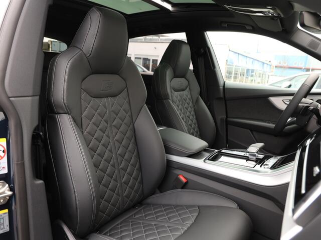 Audi Q8 60 TFSI e quattro Pro Line S Competition 490pk | Vierwielsturing | Pano | 23" | Servo| B&O | RS-stoelen | Stoelverwarming v+a | Trekhaak | Keyless | Laser LED