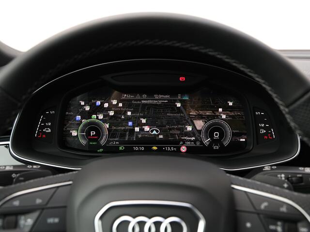 Audi Q8 60 TFSI e quattro Pro Line S Competition 490pk | Vierwielsturing | Pano | 23" | Servo| B&O | RS-stoelen | Stoelverwarming v+a | Trekhaak | Keyless | Laser LED