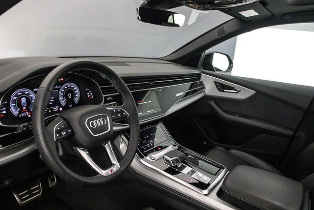 Audi Q8 60 TFSI e Pro Line S Comp. | Pano | Head Up | Tour Pack | HD-Laser | B&O | 360Cam | Trekhaak | 23 inch | 4-Wiel Besturing | S-Stoelen | Leder |