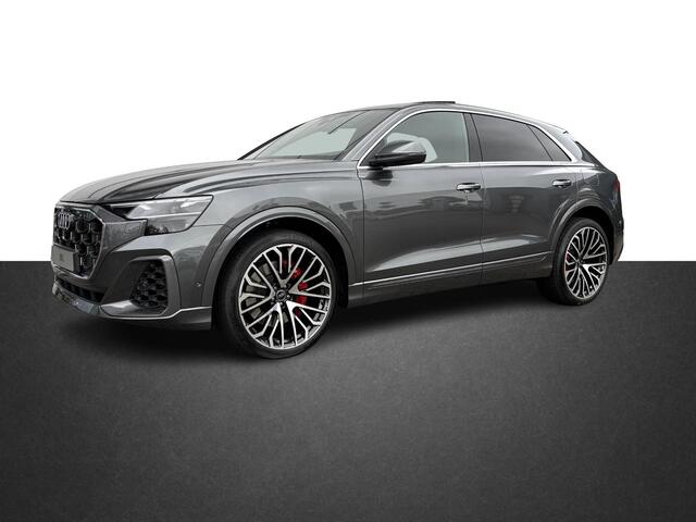 Audi Q8 Pro Line S (C2 PI) 55 TFSI e 290 kW / 394 pk CUV Audi Q8 Pro Line S 55 TFSI e 290 kW / 394 pk 8 versn. Tiptronic quattro | Softclose | Panoramadak | 23" LMV | Rode Remzadels | Comfort sleutel | B&O 3D Premium Soundsystem | Sportstoelen Plus | Valcona lede