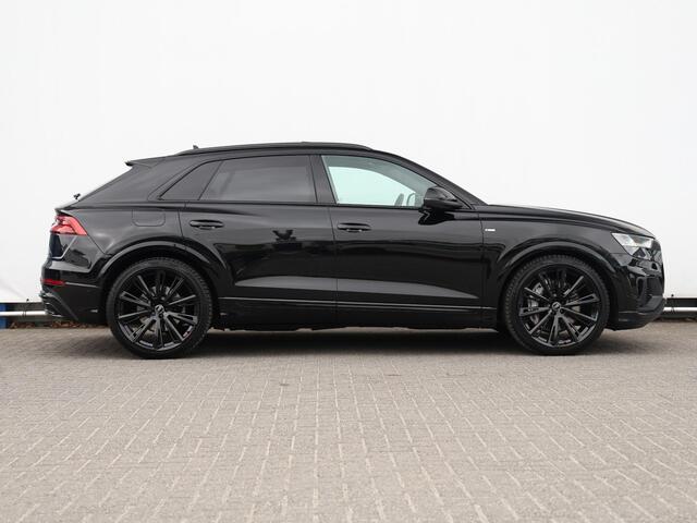 Audi Q8 55 TFSI e quattro Pro Line S 381pk | 360° | Pano | B&O | Keyless | Head-up | 23" Velgen | Stoelverwarming v+a | Adaptive Cruise | RS stoelen