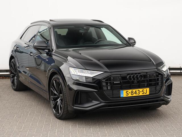 Audi Q8 55 TFSI e quattro Pro Line S 381pk | 360° | Pano | B&O | Keyless | Head-up | 23" Velgen | Stoelverwarming v+a | Adaptive Cruise | RS stoelen