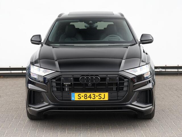 Audi Q8 55 TFSI e quattro Pro Line S 381pk | 360° | Pano | B&O | Keyless | Head-up | 23" Velgen | Stoelverwarming v+a | Adaptive Cruise | RS stoelen