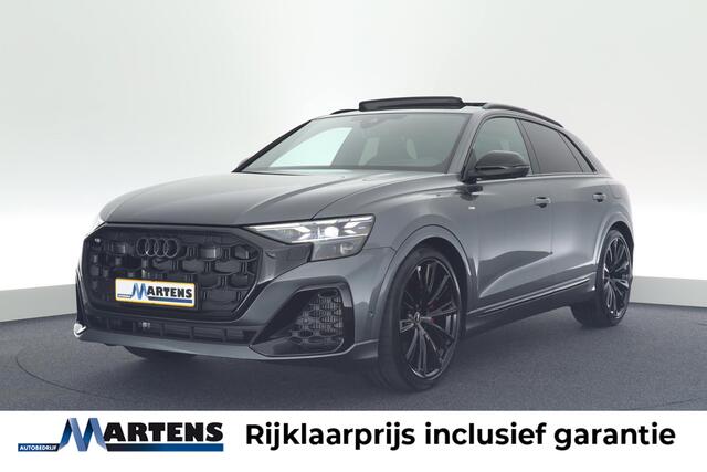 Audi Q8 60 TFSI e 490pk quattro Pro Line S Competition Trekhaak 360Camera Leder Head-Up B&O Laser Led Luchtvering Keyless Massage Panoramadak Navigatie