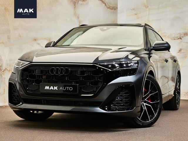 Audi Q8 55 TFSI e Quattro Pro Line S, 22'', pano, 4W-best, luchtv., tr.haak, B&O, matrix-LED, HUD, memory, keyless, ACC, privacy