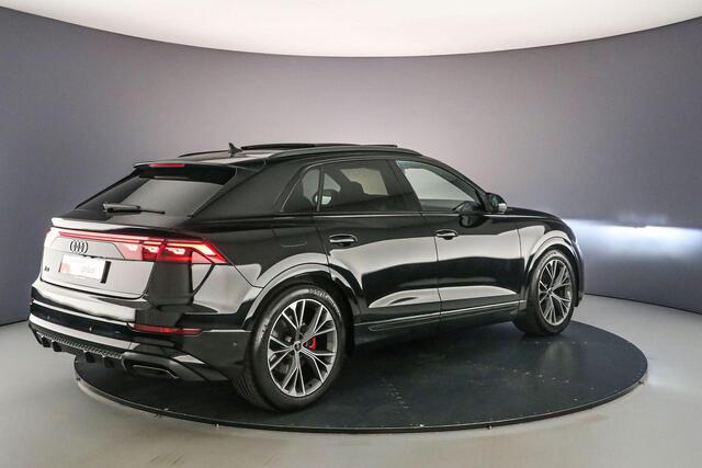 Audi Q8 60 TFSI e quattro Pro Line S Competition | Pano | B&O | S-Stoelen | Leder | Head Up | HD-Matrix | Achteras besturing | Optiek Zwart | S-Line |