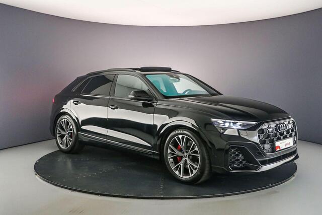 Audi Q8 60 TFSI e quattro Pro Line S Competition | Pano | B&O | S-Stoelen | Leder | Head Up | HD-Matrix | Achteras besturing | Optiek Zwart | S-Line |