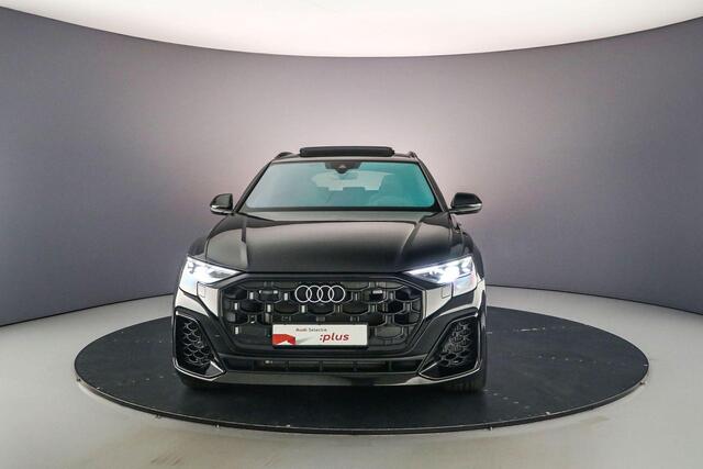 Audi Q8 60 TFSI e quattro Pro Line S Competition | Pano | B&O | S-Stoelen | Leder | Head Up | HD-Matrix | Achteras besturing | Optiek Zwart | S-Line |