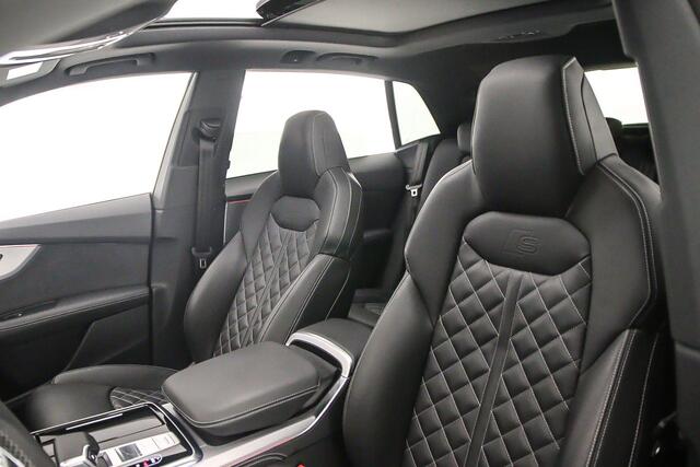 Audi Q8 60 TFSI e quattro Pro Line S Competition | Pano | B&O | S-Stoelen | Leder | Head Up | HD-Matrix | Achteras besturing | Optiek Zwart | S-Line |
