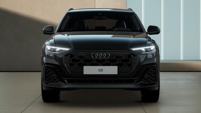 Audi Q8 55 TFSI e quattro Pro Line S panoramadak, head-up display, vierwielbesturing, B&O soundsysteem, comfortsleutel, sportstoelen plus, assistentie pakket PLUS, leder interieur uitgebreid, 23"LM velgen