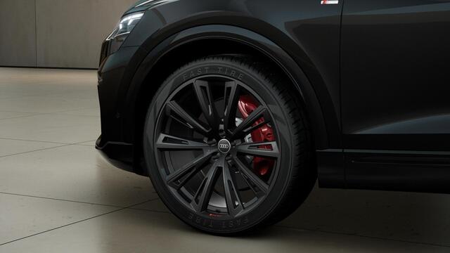 Audi Q8 55 TFSI e quattro Pro Line S panoramadak, head-up display, vierwielbesturing, B&O soundsysteem, comfortsleutel, sportstoelen plus, assistentie pakket PLUS, leder interieur uitgebreid, 23"LM velgen