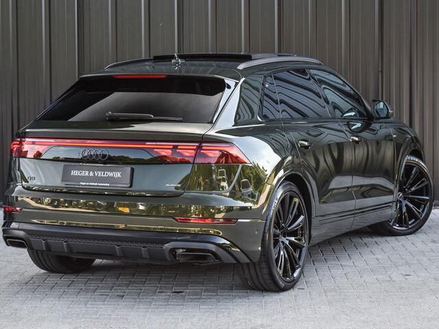 Audi Q8 60 TFSI e quattro Pro Line S Competition | B&O ADVANCED | PANORAMADAK | MASSAGE STOELEN | 4 WIEL BESTURING | ALCANTARE HEMEL | SOFT CLOSE | ELEKTR. TREKHAAK | STOELVERWARMING + VENTILATIE | AKOESTISCH GLAS | OLED ACHTERLICHTEN