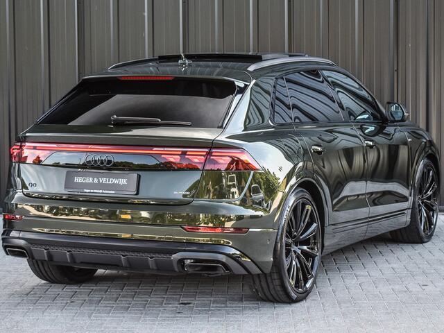 Audi Q8 60 TFSI e quattro Pro Line S Competition | B&O ADVANCED | PANORAMADAK | MASSAGE STOELEN | 4 WIEL BESTURING | ALCANTARE HEMEL | SOFT CLOSE | ELEKTR. TREKHAAK | STOELVERWARMING + VENTILATIE | AKOESTISCH GLAS | OLED ACHTERLICHTEN