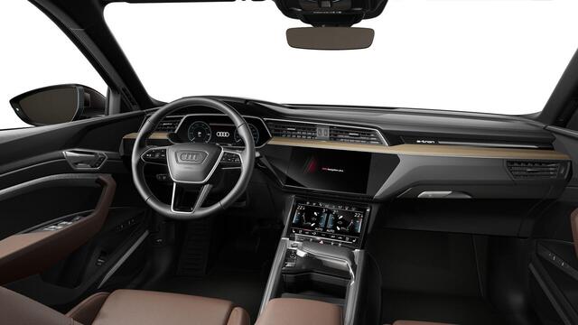 Audi Q8 Sportback e-tron 55 quattro S Edition Competition 115 kWh | 408 PK | Soh 82% | Digitale Matrix LED verlichting | Head-up display | B&O Premium sound | Luchtvering |
