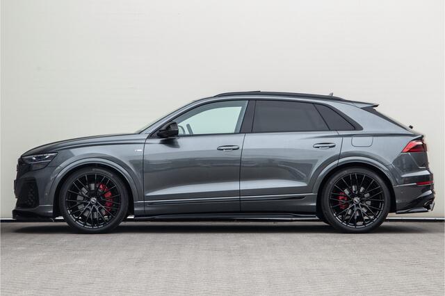 Audi Q8 60 TFSI e quattro Competition Pano, Aero-pack, RS stoelen, Carbon, 23"