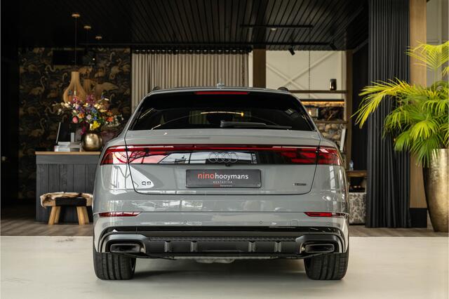 Audi Q8 60 TFSI e Competition | 5 jaar garantie | Alcantara hemel | Softclose | Trekhaak | 360 | HUD |