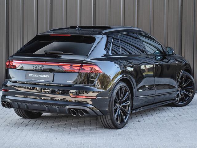 Audi Q8 60 TFSI e QUATTRO PRO LINE S COMPETITION | S-SEATS | CARBON INLEG | BANG&OLUFSEN ADVANCED | SOFT-CLOSE | HEAD-UP DISPLAY | AMBIANCE INTERIEUR | MEMORY SEATS | 360 CAMERA | TREKHAAK | STYLING KIT |