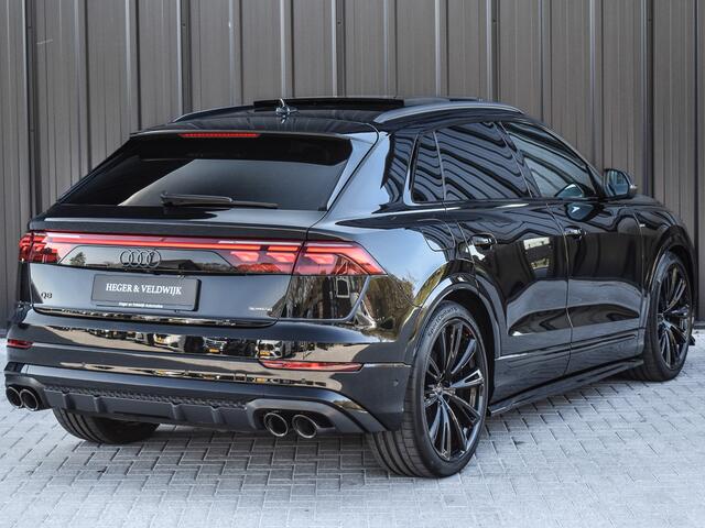 Audi Q8 60 TFSI e QUATTRO PRO LINE S COMPETITION | S-SEATS | CARBON INLEG | BANG&OLUFSEN ADVANCED | SOFT-CLOSE | HEAD-UP DISPLAY | AMBIANCE INTERIEUR | MEMORY SEATS | 360 CAMERA | TREKHAAK | STYLING KIT |
