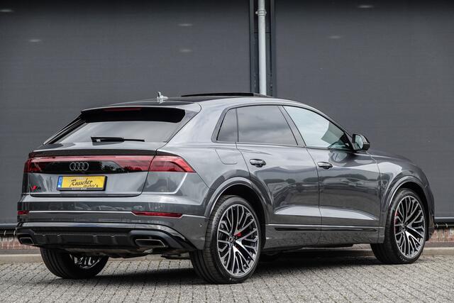 Audi Q8 60TFSI-e 490Pk | S-Line | S-Sportstoelen | Quattro | 360° Camera | Luchtvering | Panoramadak | 23''