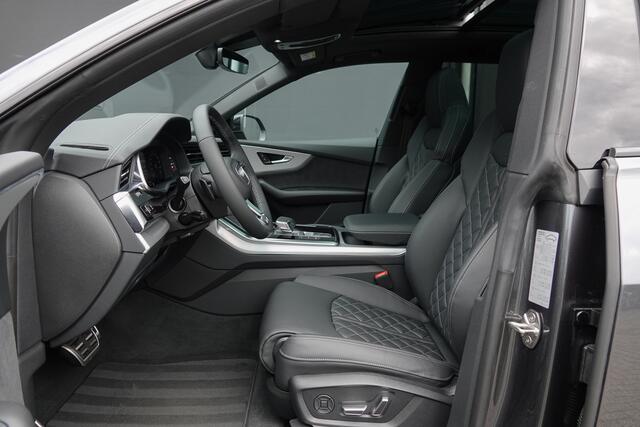 Audi Q8 60TFSI-e 490Pk | S-Line | S-Sportstoelen | Quattro | 360° Camera | Luchtvering | Panoramadak | 23''