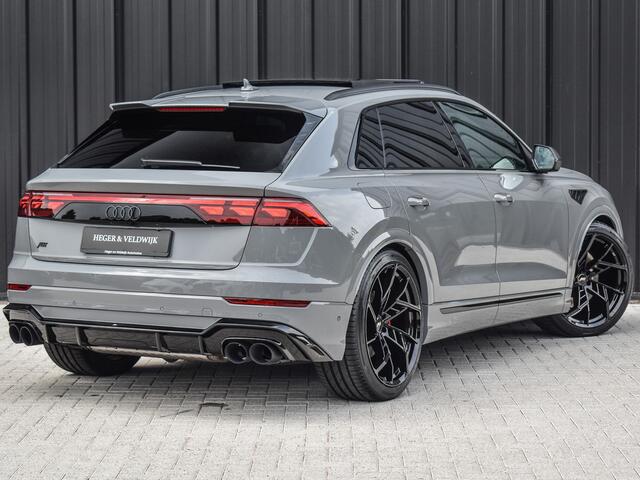 Audi Q8 60 TFSI e QUATTRO ABT AERO COMPETITION | ABT LEGACY WHEELS | B&O ADVANCED | PANORAMADAK | MASSAGE STOELEN | 4 WIEL BESTURING | ALCANTARE HEMEL | SOFT CLOSE | ELEKTR. TREKHAAK | STOELVERWARMING + VENTILATIE | AKOESTISCH GLAS | OLED ACHTERLICHTEN