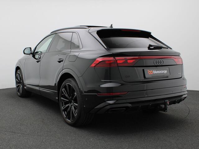 Audi Q8 60 TFSIe quattro Pro Line S Competition 489PK Tipt Panoramadak, 360 gr. camera, trekhaak, leder, Laser-led, Bang&Olufsen, head-up, stoelventilatie, luchtvering, 23" lichtmetaal