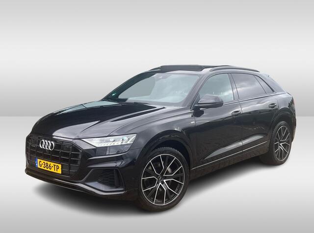 Audi Q8 50 TDI quattro Pro Line S / Trekhaak / Panoramadak / 360Camera / 22'' / Luchtvering / B&O / Softclose / Sfeerverlichting / Dodehoek / Stoelverwarming / DAB / ACC