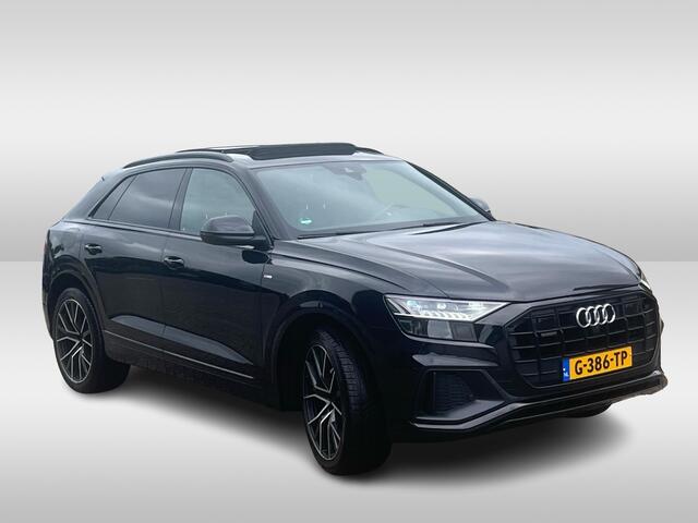 Audi Q8 50 TDI quattro Pro Line S / Trekhaak / Panoramadak / 360Camera / 22'' / Luchtvering / B&O / Softclose / Sfeerverlichting / Dodehoek / Stoelverwarming / DAB / ACC