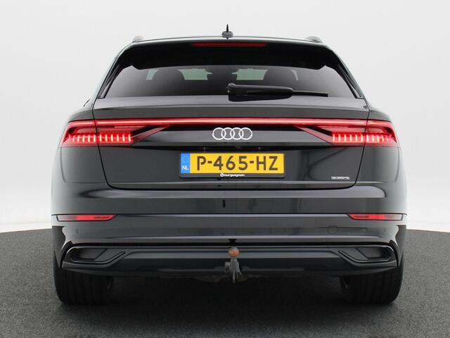Audi Q8 55 TFSi e 381 Pk Automaat | Full LED | Leder | Navi | Adapt. Cruise | Trekhaak | Elek. Achterklep | 22 Inch | 54.382 Km!!