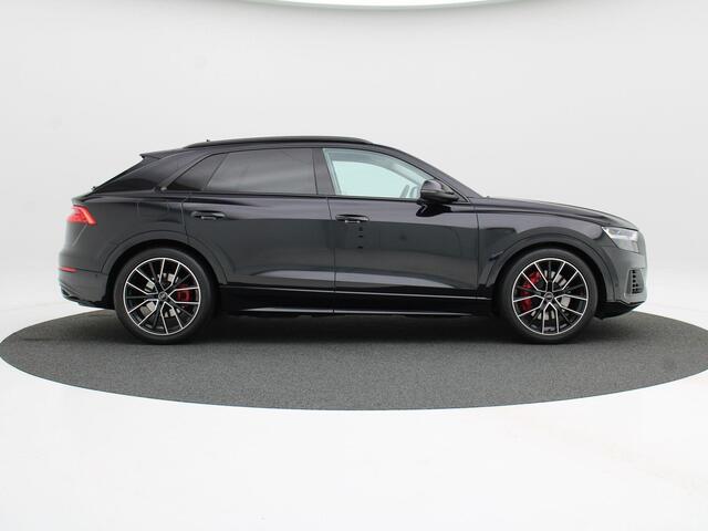 Audi Q8 55 TFSi e 381 Pk Automaat | Full LED | Leder | Navi | Adapt. Cruise | Trekhaak | Elek. Achterklep | 22 Inch | 54.382 Km!!