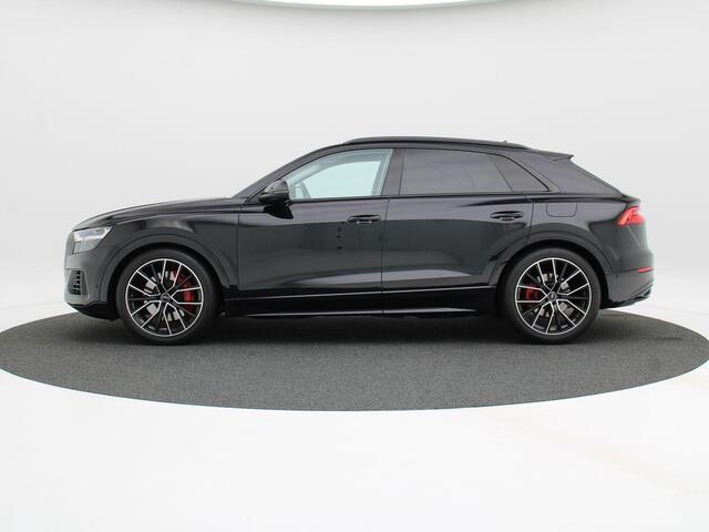 Audi Q8 55 TFSi e 381 Pk Automaat | Full LED | Leder | Navi | Adapt. Cruise | Trekhaak | Elek. Achterklep | 22 Inch | 54.382 Km!!