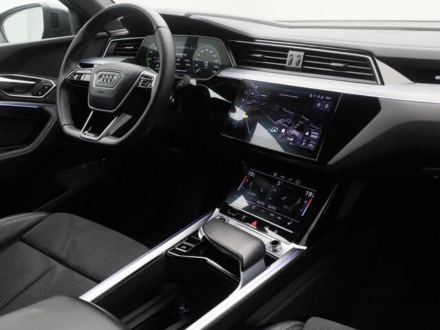 Audi Q8 Sportback e-tron 50 quattro S Edition 95 kWh | 360° | LUCHTVERING | KEYLESS | STOELVERWARMING