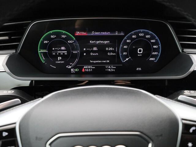 Audi Q8 Sportback e-tron 50 quattro S Edition 95 kWh | 360° | LUCHTVERING | KEYLESS | STOELVERWARMING