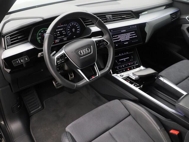 Audi Q8 Sportback e-tron 50 quattro S Edition 95 kWh | 360° | LUCHTVERING | KEYLESS | STOELVERWARMING