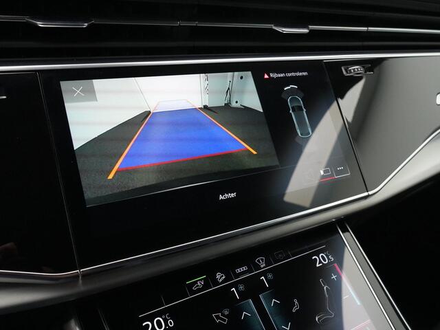 Audi Q8 60 TFSI e 462 pk Tiptronic quattro Pro Line S Competition | Panoramadak | Valcona leder | Luchtvering sport | Bang & Olufsen sound | Geheugenfunctie voorstoelen | Stoelventilatie | Sportstoelen plus | 21 inch