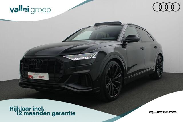 Audi Q8 60 TFSI e 462 pk tiptronic quattro Pro Line S Competition | Panoramadak | Valcona leder | Sportstoelen Plus | Bang & Olufsen | Rondomzicht camera