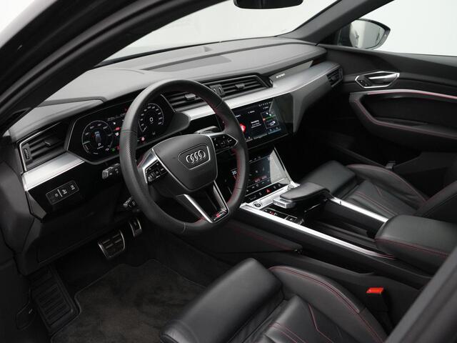 Audi Q8 Sportback e-tron 50 quattro S Edition 95 kWh 340 pk / S-Line | Panoramadak | Valcona leder | Geheugenstoel | Bang & Olufsen | Matrix LED | Stuur-/stoelverwarming