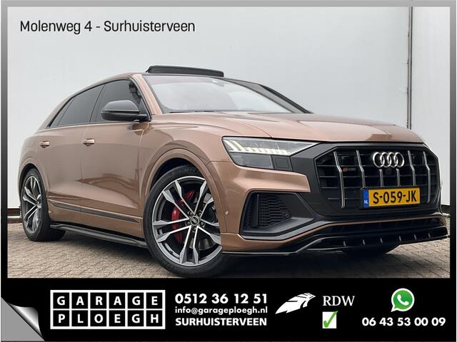 Audi Q8 4.0 TDI SQ8 NightVision Carboninleg B&O Sfeerverl HUD 360° Trekhaak