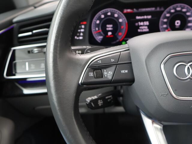 Audi Q8 55 TFSI quattro Pro Line Plus | 340 PK | Automaat | S-line | Adaptive Cruisecontrol | Stoelverwarming | Panoramadak |