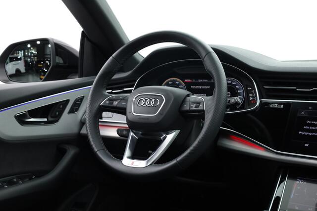 Audi Q8 60 TFSI e quattro S line Competition | Black Line | Pano | Luchtvering | HUD | Matrix LED | 22'' RS | 360cam |