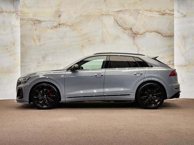 Audi Q8 ABT 60 TFSI e Quattro Pro Line S Competition, ABT-aero, Nardogrijs (Audi Exclusive), pano, 4W-best, B&O, OLED, S sportstoelen, Laserlicht, tr.haak, 23", NP185k