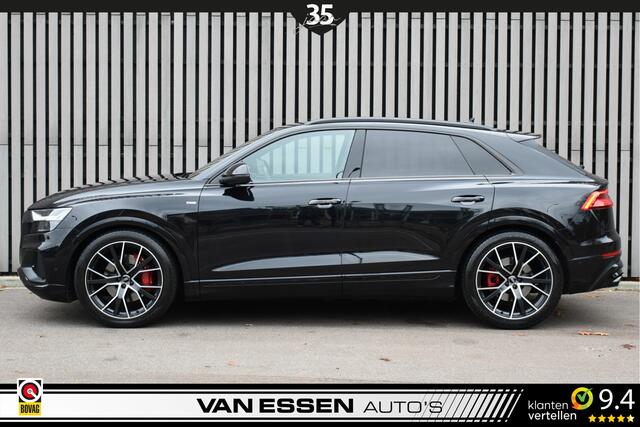 Audi Q8 50 TDI Quattro Pro Line S Navi 360- Camera Luchtvering ACC 4- Wielsturing Matrix LED!