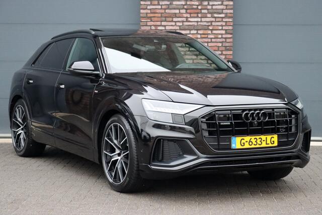 Audi Q8 50 TDI quattro S-Line | Luchtvering | S-Sportstoelen | Stoelventilatie | Bang & Olufsen | Adaptive Cruise Control | Memory | HUD | Surround Camera | Achterbank Verwarmd | Keyless |