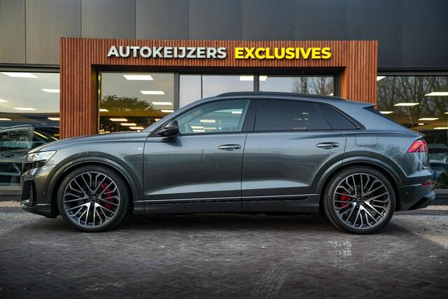 Audi Q8 60 TFSI e quattro Pro Line S Competition Panodak B&O 360 Camera Memory Carbon HUD Trekhaak