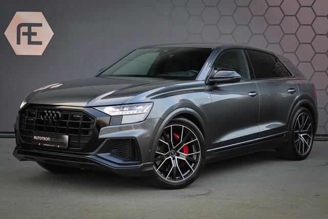 Audi Q8 55 TFSI e quattro | ADAPTIVE CRUISE | SOFTCLOSE | STOELVERWARMING | STUURVERWARMING | ELEKTRISCHE STOELEN | 360 CAMERA | SPORTSTOELEN | ELEKTRISCHE ACHTERKLEP |