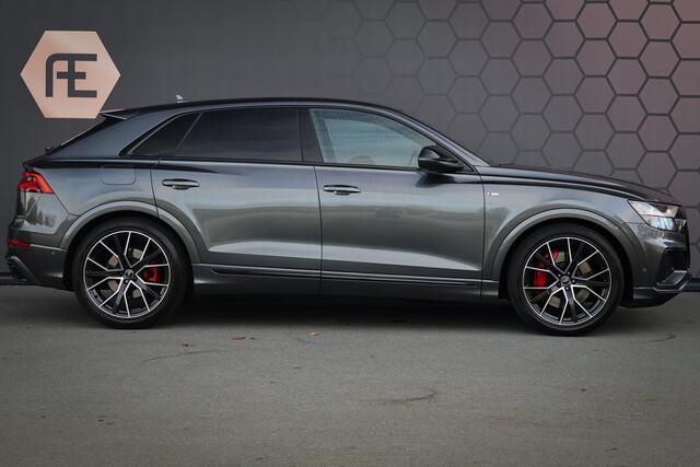 Audi Q8 55 TFSI e quattro | ADAPTIVE CRUISE | SOFTCLOSE | STOELVERWARMING | STUURVERWARMING | ELEKTRISCHE STOELEN | 360 CAMERA | SPORTSTOELEN | ELEKTRISCHE ACHTERKLEP |