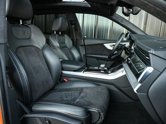 Audi Q8 60 TFSI e Quattro Competition · Keyless · B&O Sound · Soft Close · 360 Camera · Stuurverwarming · Panoramadak · Head-up · Alcantara · Memory Seats · Adaptive Cruise · Achterbank verwarmd · Trekhaak