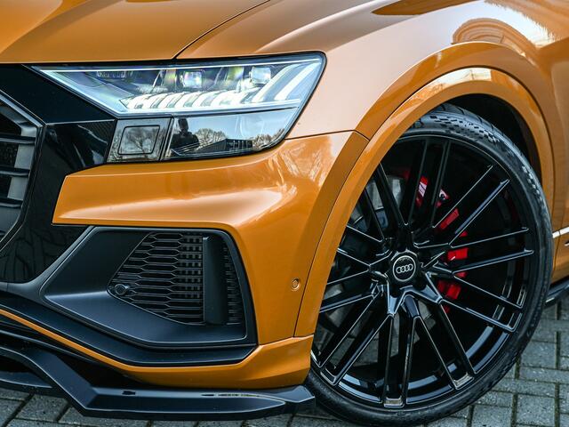 Audi Q8 60 TFSI e Quattro Competition · Keyless · B&O Sound · Soft Close · 360 Camera · Stuurverwarming · Panoramadak · Head-up · Alcantara · Memory Seats · Adaptive Cruise · Achterbank verwarmd · Trekhaak