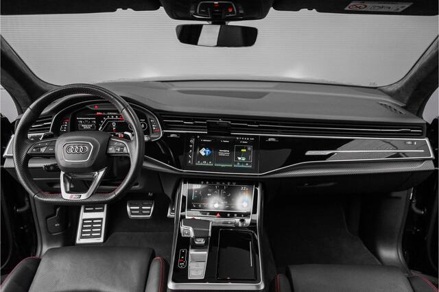 Audi Q8 4.0 TFSI RS Q8 Quattro Dynamic+ Keramisch Pano B&O Trekhaak Alcantara 23"