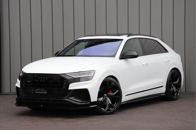 Audi Q8 55 TFSI quattro Pro Line S | 340PK | Luchtvering | Achterasbesturing | Head-up | Memory | B&O | Sfeerverlichting | Keyless-go | Stuurwielverw. | Standkachel | 2019.